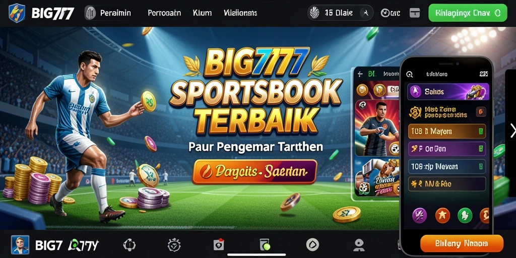 Tampilan menakjubkan dari gameplay Sportsbook BIG777.