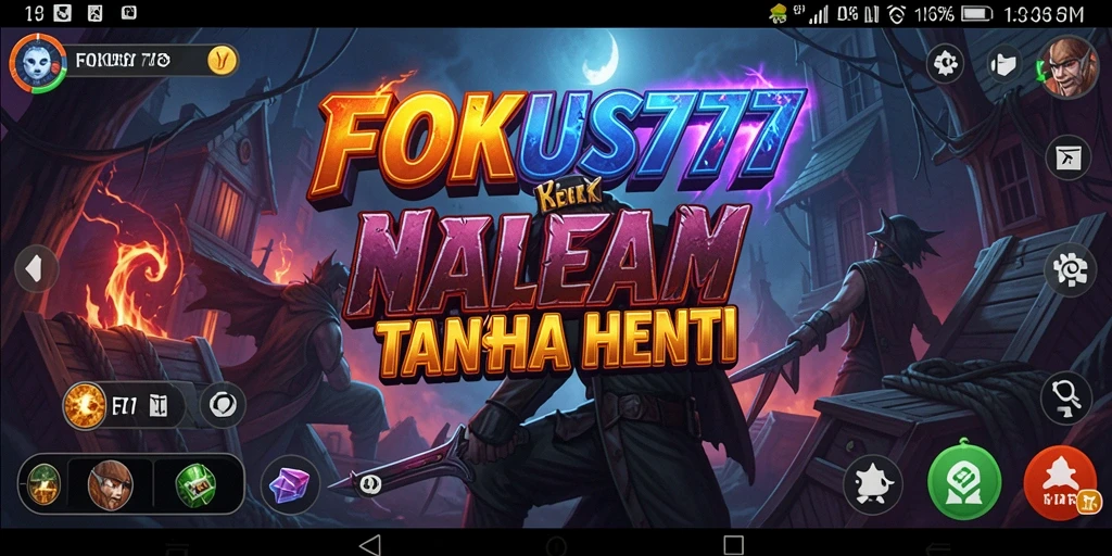 Tampilan gameplay menegangkan dari FOKUS777 yang memicu ketakutan.