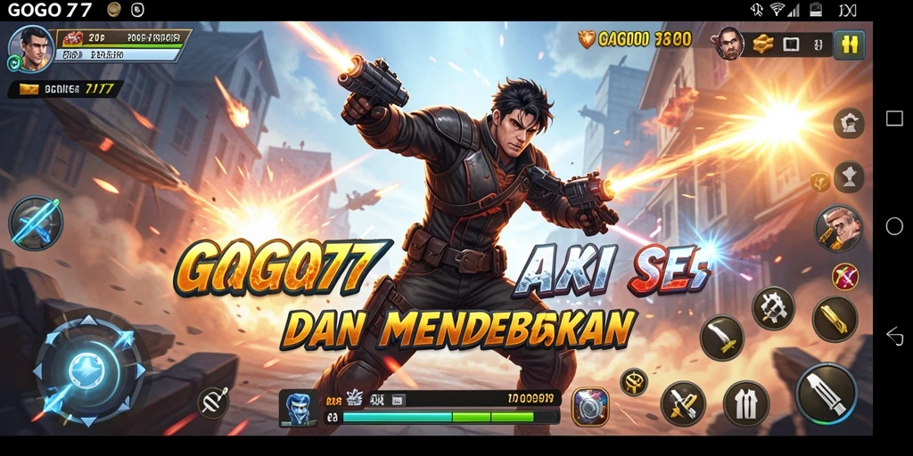 Tangkapan layar GOGO77 menampilkan aksi mendebarkan di tengah pertempuran.