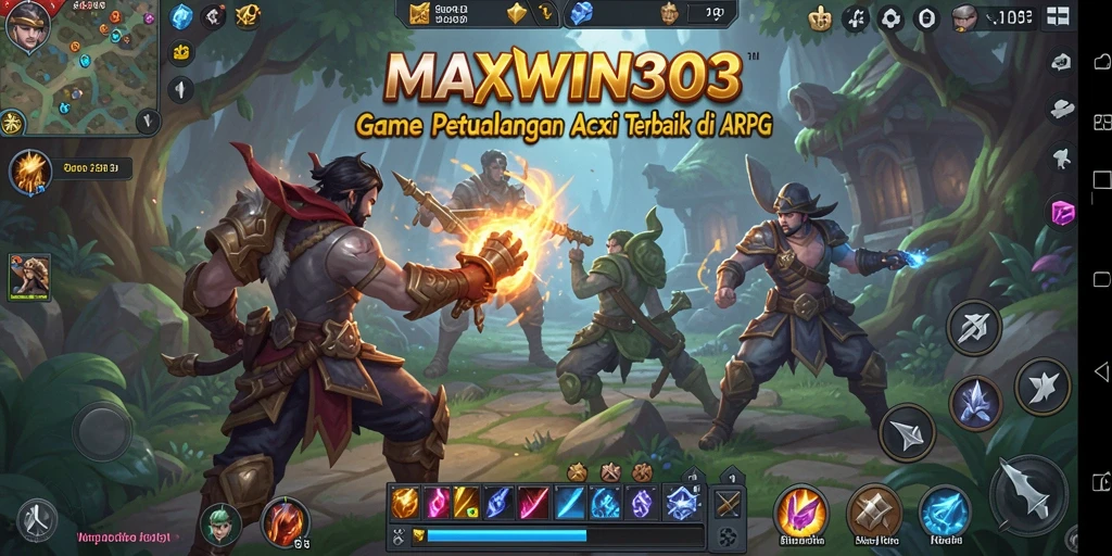 Tampilan gameplay MAXWIN303 yang mengasyikkan dalam dunia ARPG.