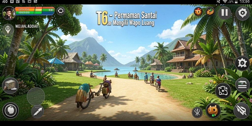 Tampilan gameplay seru dan menghibur dari T6, ideal untuk bersantai.